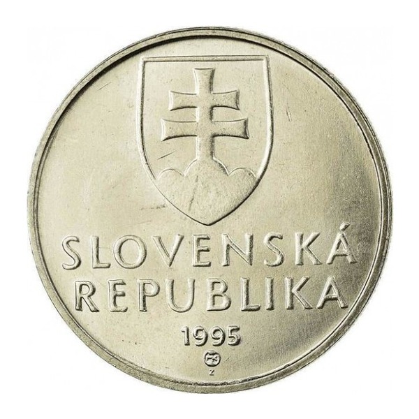 5 Slovak Koruna coin