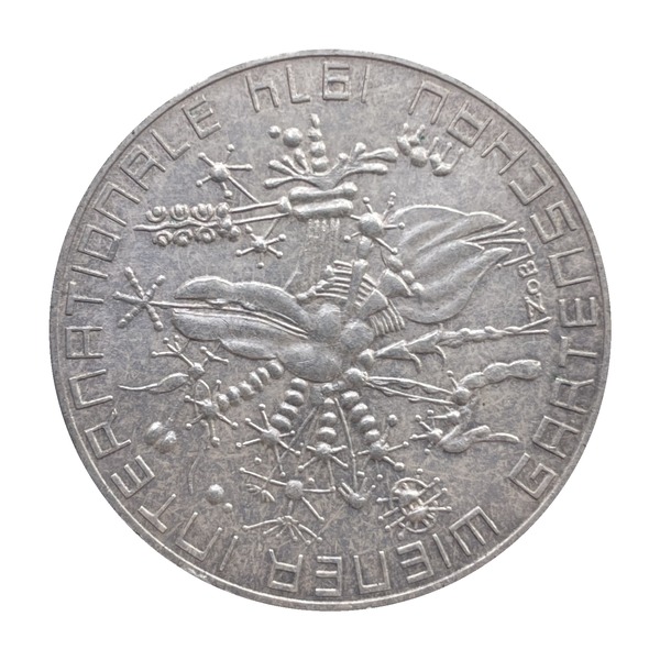 50 Austrian Schilling coin (reverse)
