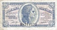 50 Céntimos ESP Banknote (Spanish Republic Issue) 1937