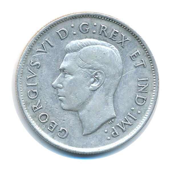 50 Cents coin Canada (half dollar)