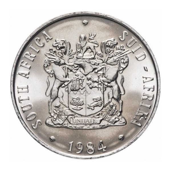 50 cents coin South Africa (large type)