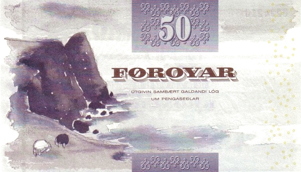 50 Faroese Kronur Banknote (Rams Horn) (reverse)