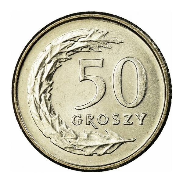 50 Groschen coin Poland (reverse)