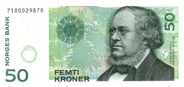 50 Kroner NOR Banknote (Early Krone System (Pre-WWII)) 1996-2015