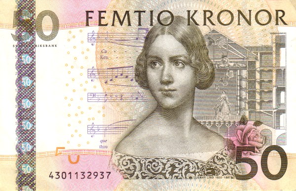 50 Kronor SWE Banknote (Sveriges Riksbank Issue) 2004-2011