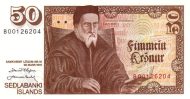 50 Krónur ISL Banknote (Currency Reform Issue) 1961