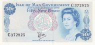 50 New Pence IMN Banknote (1983–1989 Issue) 1979