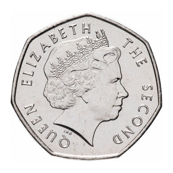 50 pence coin Falkland Islands