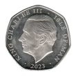 50 Pence coin Isle of Man