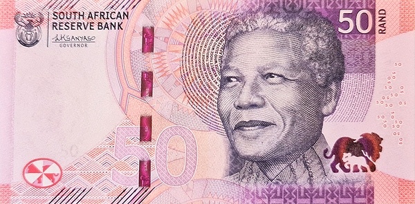 50 South African Rand Lions Banknote