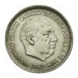 50 Spanish Pesetas coin