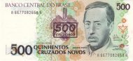 500 Brazilian Cruzeiros Banknote (Augusto Ruschi)