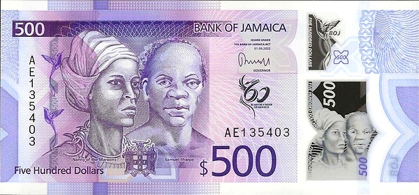 500 Dollars JAM Banknote (Commemorative Issue) 2022