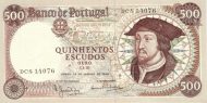 500 Escudos POR Banknote (Mid-20th Century Escudo Notes) 1966