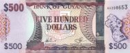 500 Guyanese Dollar Banknote (Parliament House)