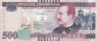 500 Honduran Lempira Banknote (Ramon Rosa)