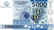 5000 Cfp Francs Banknote (Series 2014)