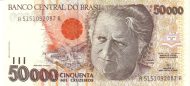 50000 Brazilian Cruzeiros Banknote (Camara Cascudo)