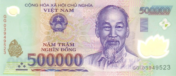 500000 Vietnamese Dong Banknote