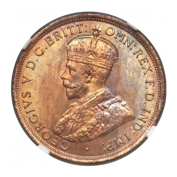 Australian penny coin