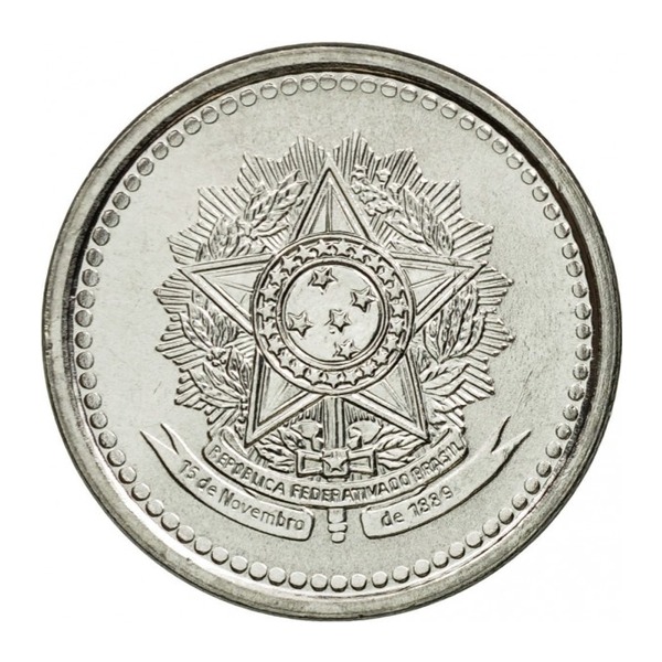 Brazil 10 Centavos coin first series