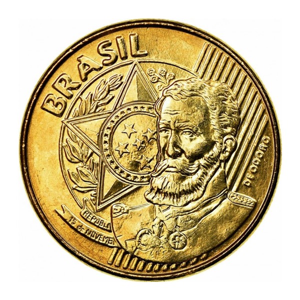Brazil 25 Centavos coin first series