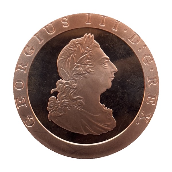British Cartwheel Penny (George III) Issued 1797