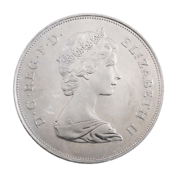 British Crown Coin (Charles and Diana Royal Wedding) Issued 1981