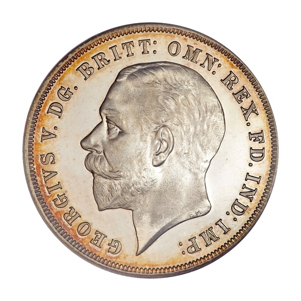British Crown Coin (Silver Jubilee, George V) Issued 1935