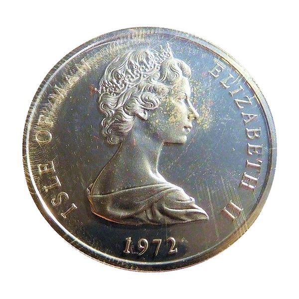 British Crown Coin (Silver Wedding Anniversary) Issued 1972