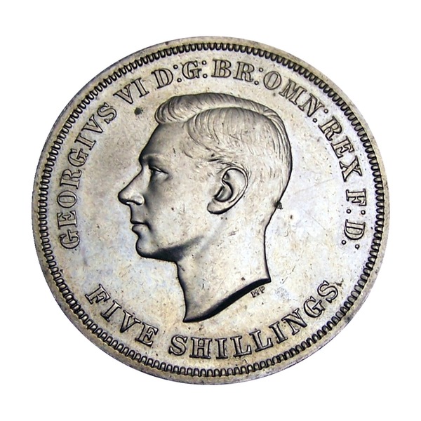 British Five Shillings Crown (Festival of Britain) Issued 1951