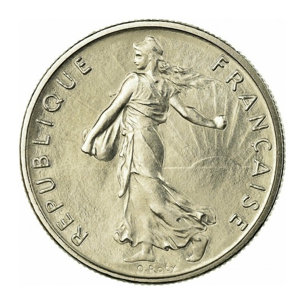 France 1/2 Franc coin