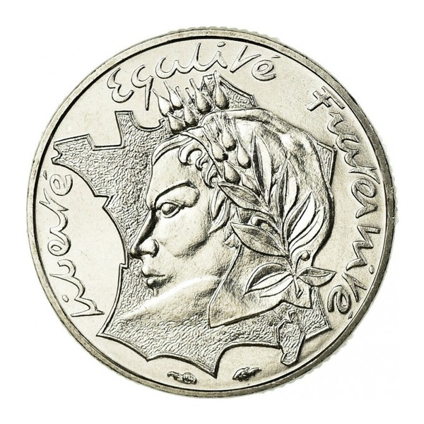 France 10 Franc coin