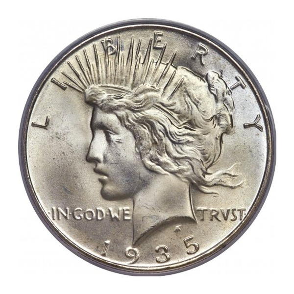 United States Peace Silver Dollar Coin